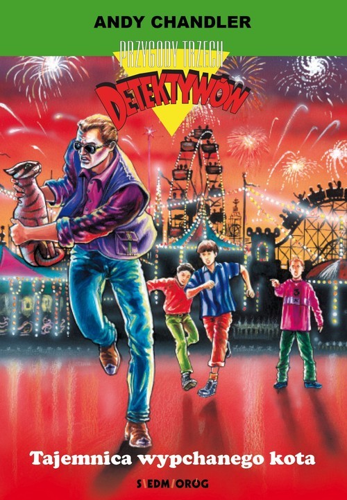 okładka Przygody Trzech Detektywów Tajemnica wypchanego kota książka | Andy Chandler