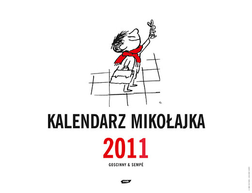 okładka Mikołajek. Kalendarz ścienny 2011 książka | René Goscinny