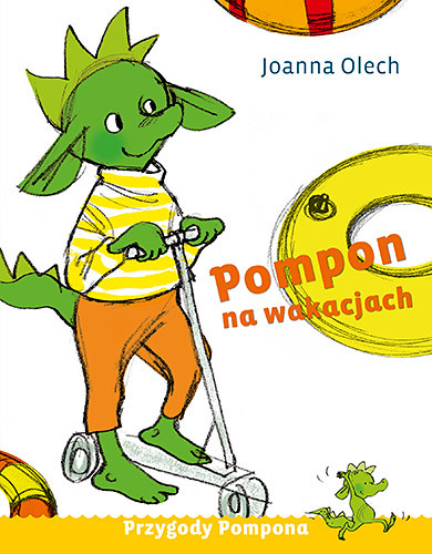 okładka Pompon na wakacjach książka | Joanna Olech
