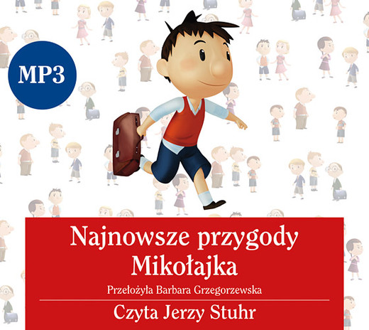 okładka Audiobook. Najnowsze przygody Mikołajka książka