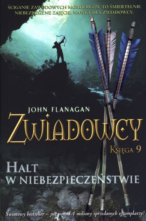 okładka Zwiadowcy Księga 9 Halt w niebezpieczeństwie książka | John Flanagan