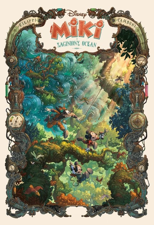 okładka Myszka Miki Miki i zaginiony ocean książka