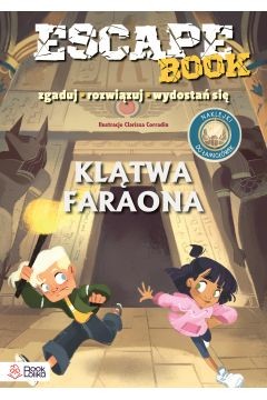 okładka Klątwa faraona. Zgaduj, rozwiązuj, wydostań się
 książka | Tecnoscienza
