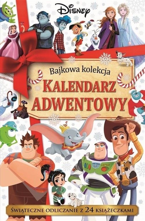 okładka Kalendarz adwentowy Bajkowa kolekcja Disney książka