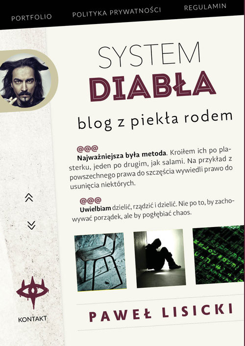 okładka System diabła Blog z piekła rodem książka | Paweł Lisicki