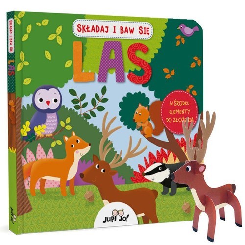 okładka Las Składaj i baw się książka | Annabel Stones