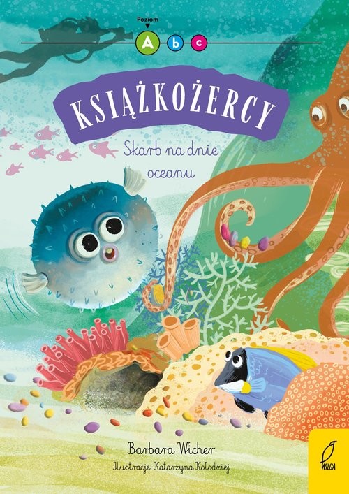 okładka Książkożercy Skarb na dnie oceanu książka | Barbara Wicher