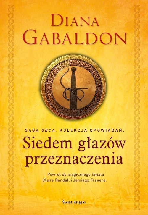 okładka Siedem głazów przeznaczenia Saga obca Kolekcja opowiadań książka | Diana Gabaldon