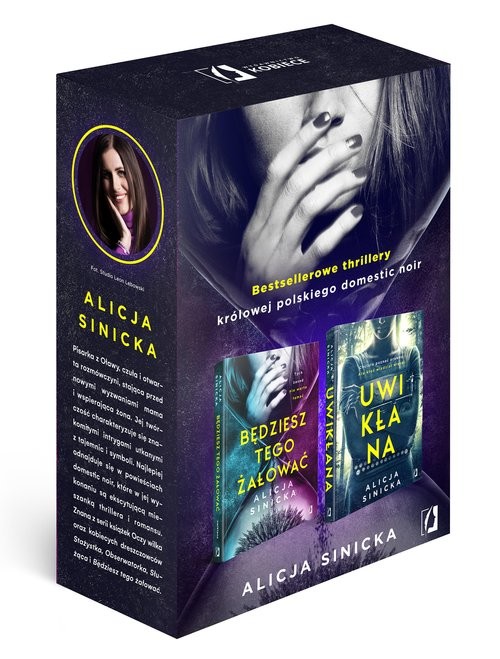 okładka Uwikłana /, Będziesz tego żałować Pakiet książka | Alicja Sinicka