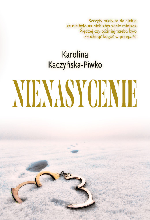 okładka Nienasycenie książka | Karolina Kaczyńska-Piwko
