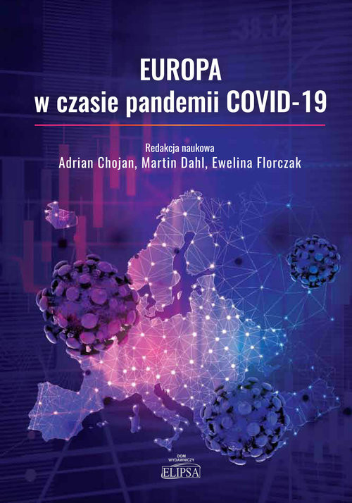 okładka Europa w czasie pandemii COVID-19 książka