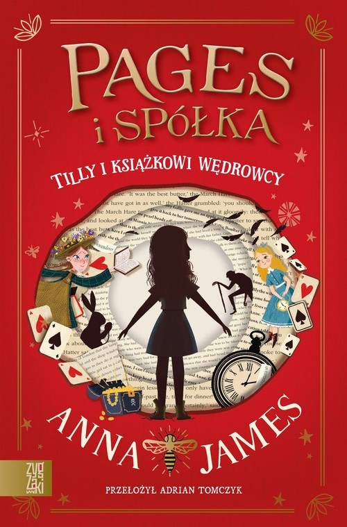 okładka Tilly i książkowi wędrowcy książka | Anna James