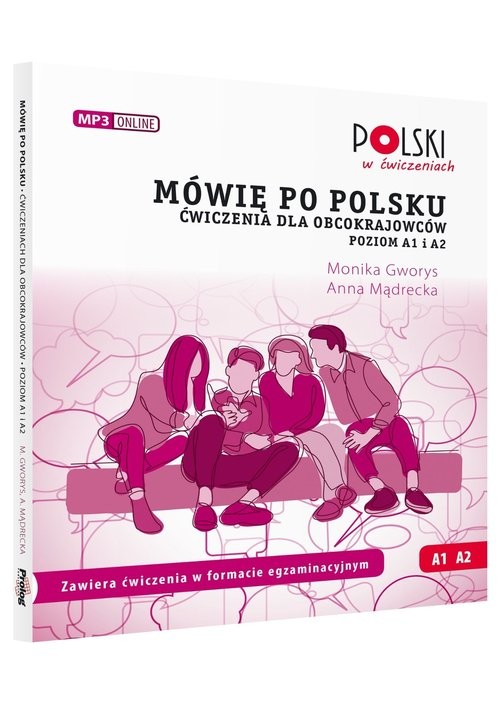 okładka Mówię po polsku Ai A2 Ćwiczenia dla obcokrajowców Poziom A1 i A2. książka | Monika Gworys, Anna Mądrecka