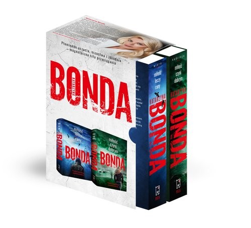 okładka Miłość leczy rany / Miłość czyni dobrym Pakiet: książka | Katarzyna Bonda