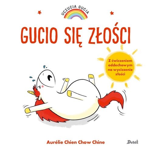 okładka Uczucia Gucia Gucio się złości książka | Aurelie Chien