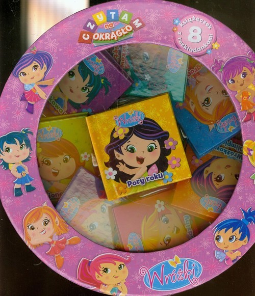 okładka Wróżki Czytam na okrągło książka | Emma Fucci