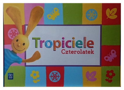 okładka Tropiciele Czterolatek Box Pakiet książka