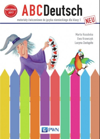 okładka ABCDeutsch neu 1 Materiały ćwiczeniowe Szkoła podstawowa książka | Marta Kozubska, Ewa Krawczyk, Lucyna Zastąpiło