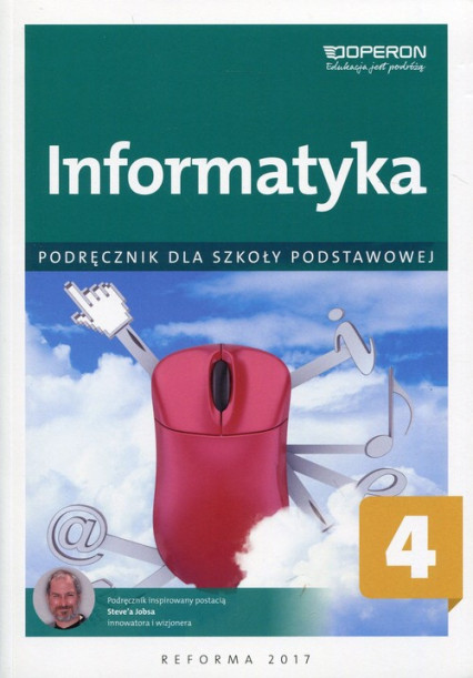 okładka Informatyka 4 Podręcznik Szkoła podstawowa książka | Dulian Jarosław