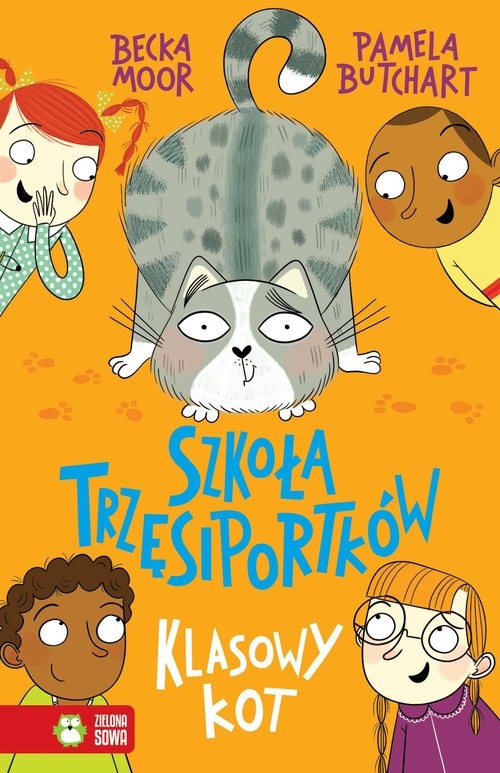 okładka Szkoła Trzęsiportków Klasowy kot książka | Pamela Butchart