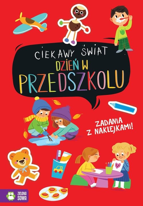 okładka Ciekawy świat Dzień w przedszkolu książka