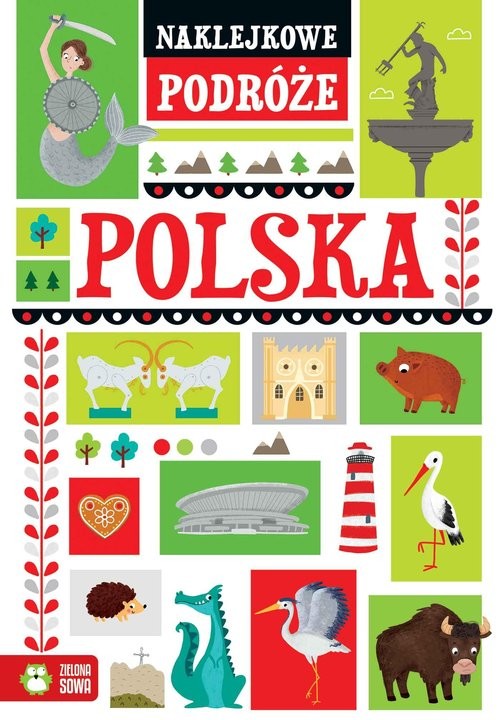 okładka Naklejkowe podróże Polska książka