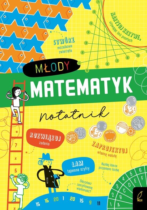 okładka Młody matematyk Notatnik książka | Alice James