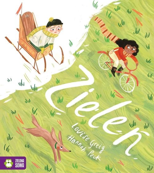 okładka Zieleń tw. książka | Louise Greig