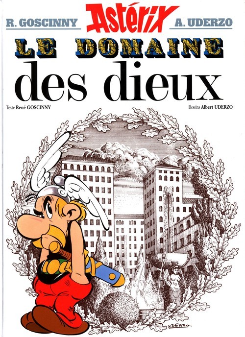 okładka Asterix 17 Asterix Le domaine des dieux książka | René Goscinny