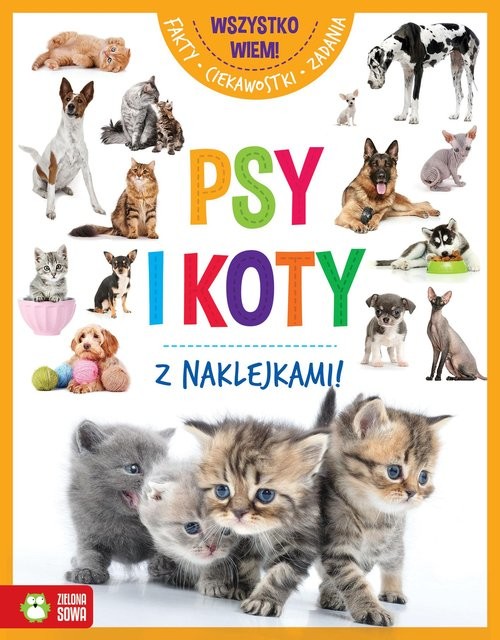 okładka Wszystko wiem! Psy i koty książka