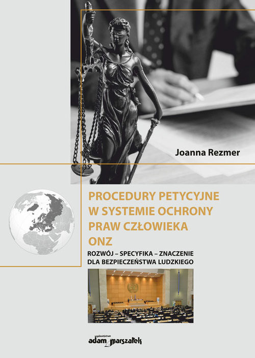 okładka Procedury petycyjne w systemie ochrony praw człowieka ONZ książka | Joanna Rezmer