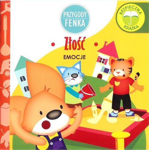 okładka Złość Przygody Fenka książka | Gruca Magdalena