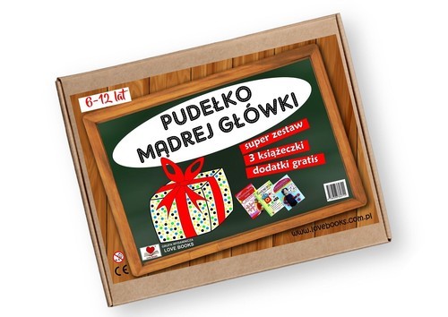 okładka Pudełko mądrej główki Super zestaw 6-12 lat książka