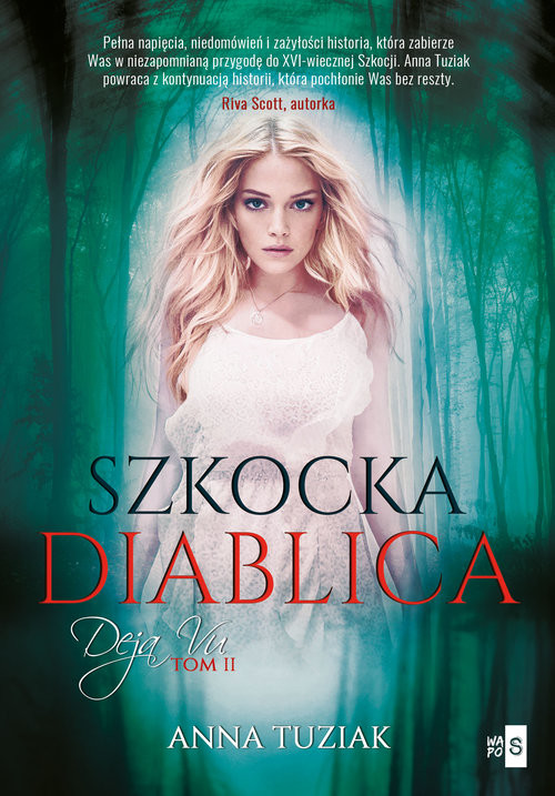 okładka Deja Vu 2 Szkocka diablica książka | Anna Tuziak