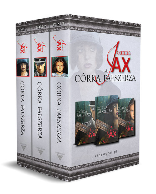 okładka Cykl Córka fałszerza Pakiet - książka | Joanna Jax