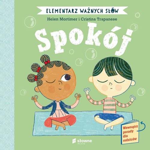 okładka Elementarz Ważnych Słów Spokój książka | Helen Mortimer