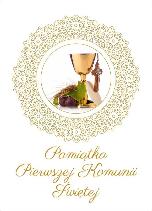 okładka Pamiątka Pierwszej Komunii Świętej książka