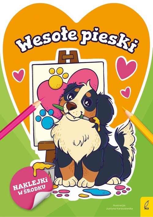 okładka Słodkie zwierzaki Wesołe pieski książka