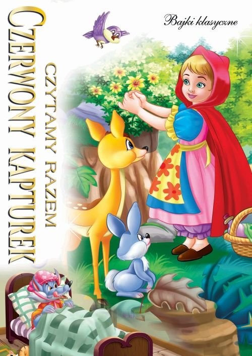 okładka Czytamy razem Czerwony Kapturek książka