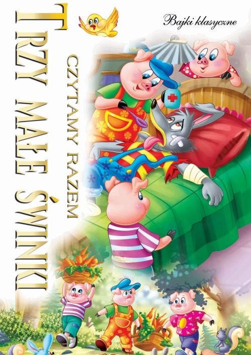 okładka Czytamy razem Trzy małe świnki książka