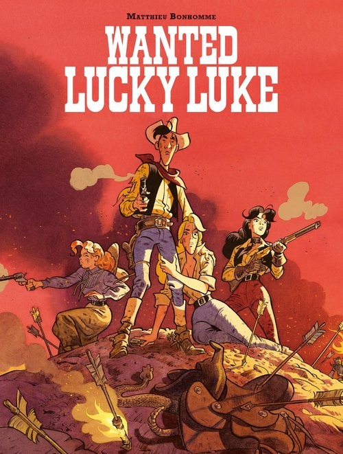 okładka Wanted Lucky Luke! książka