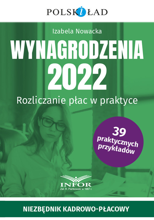 okładka Wynagrodzenia 2022. Rozliczanie płac w praktyce ebook | pdf | Izabela Nowacka