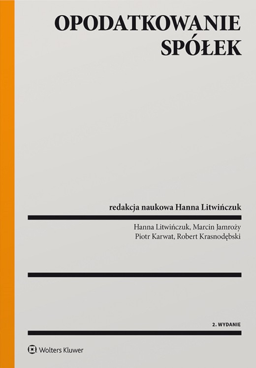 okładka Opodatkowanie spółek (pdf) ebook | pdf | Marcin Jamroży, Redakcja naukowa: Hanna Elżbieta Litwińczuk, Piotr Karwat, Robert Krasnodębski