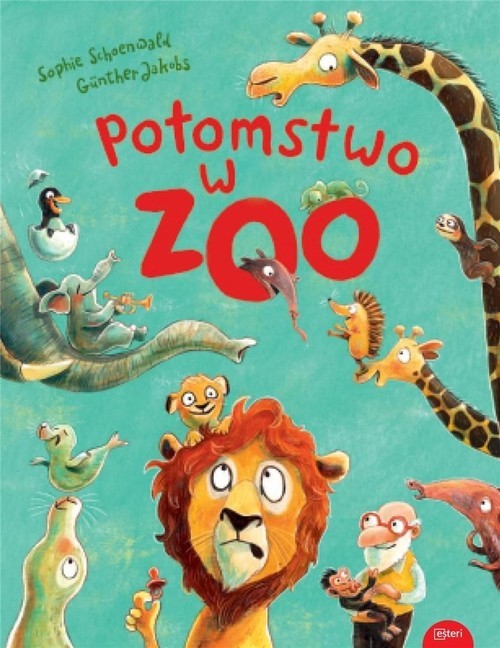 okładka Potomstwo w zoo książka | Jacobs Gunther, Schoenwald Sophie