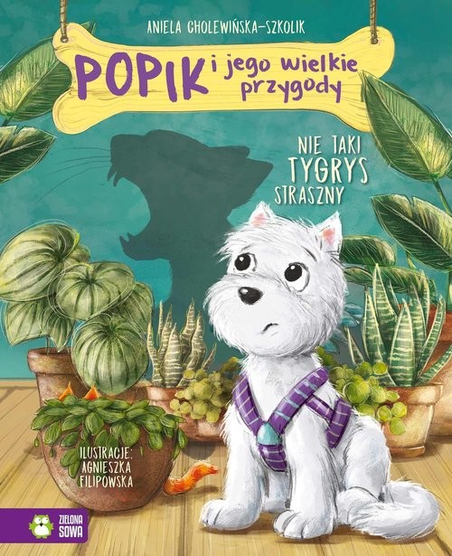 okładka Popik i jego wielkie przygody Nie taki tygrys straszny książka | Aniela Cholewińska-Szkolik