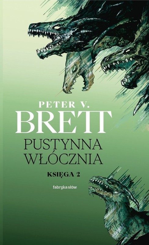 okładka Pustynna włócznia Księga 2 Cykl demoniczny książka | Peter V. Brett