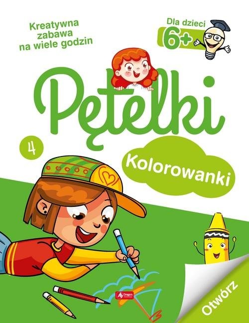 okładka Pętelki Kolorowanki książka