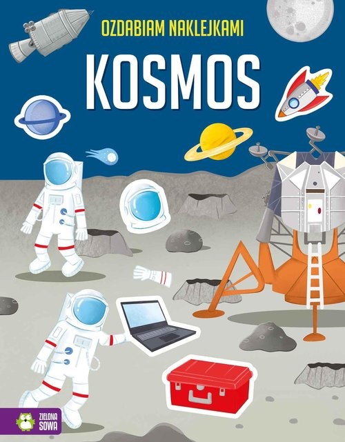 okładka Ozdabiam naklejkami Kosmos książka
