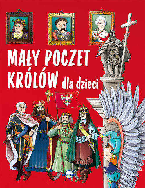 okładka Mały poczet królów dla dzieci książka | Piotr Rowicki