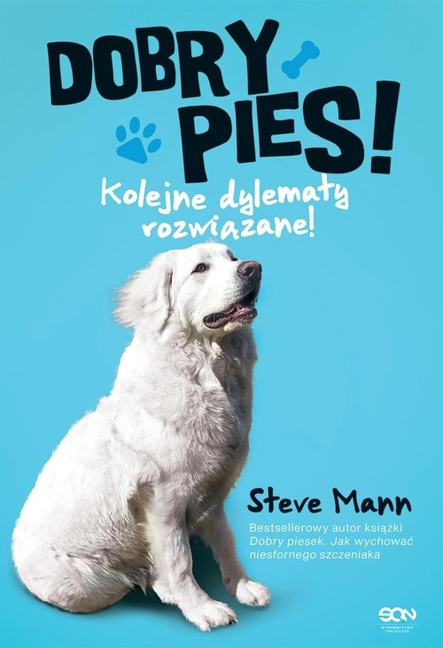 okładka Dobry pies Kolejne dylematy rozwiązane! książka | Mann Steve, Roach Martin
